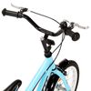 vidaXL Bicicleta para ni&ntilde;os 16 pulgadas negro y azul