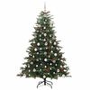 vidaXL &Aacute;rbol de Navidad artificial Verde 180 cm PVC, Metal y Pl&aacute;stico