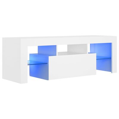 vidaXL Mueble para con luces LED blanco 120x35x40 cm | vidaXL.es