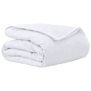 vidaXL Duvet 2 en 1 135 x 200 cm Pluma