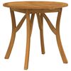 vidaXL Mesa de jard&iacute;n madera maciza de acacia &Oslash;85 cm