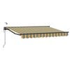 vidaXL Toldo Retr&aacute;ctil El&eacute;ctrico Verde, Amarillo, Antracita 3 x 2,5 m