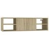vidaXL Estanter&iacute;a pared madera contrachapada roble Sonoma 102x30x29 cm