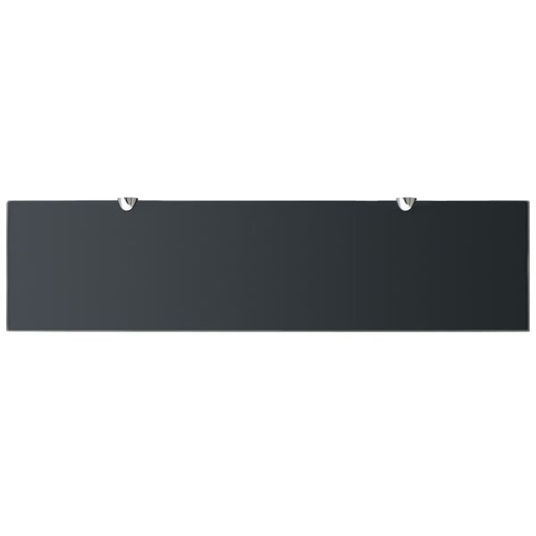 vidaXL Estante flotante de cristal 80x20 cm 8 mm