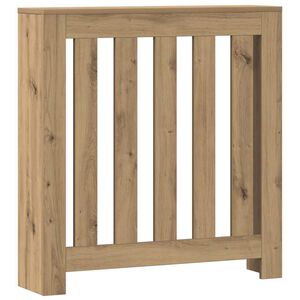 vidaXL Cubierta de Radiador Roble 78 x 20 x 82 cm Madera de ingenier&iacute;a