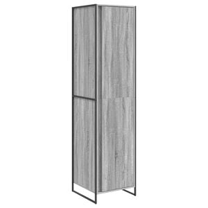 vidaXL Armario Gris Sonoma 50 x 50 x 200 cm Madera de ingenier&iacute;a