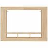 vidaXL Mueble de TV madera de ingenier&iacute;a roble Sonoma 152x22x113 cm