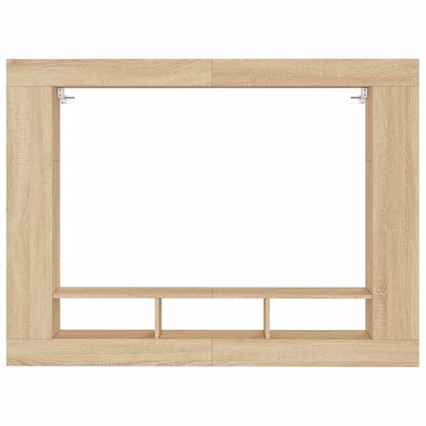 vidaXL Mueble de TV madera de ingenier&iacute;a roble Sonoma 152x22x113 cm