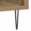 vidaXL Mueble para discos de vinilo Roble artisan 85 x 38 x 89 cm