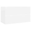 vidaXL Mueble de lavabo madera de ingenier&iacute;a blanco 80x38,5x45 cm