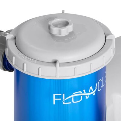 Bestway Flowclear Bomba de filtro de cartucho transparente