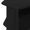 vidaXL MuebledeTVdeesquina Negro 102x40,5x45cm Madera contrachapada