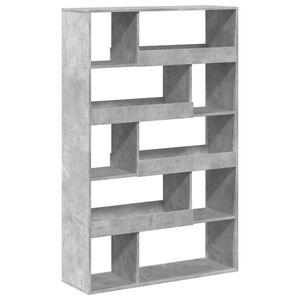 vidaXL Separador de ambientes madera gris hormig&oacute;n 100x33x156,5 cm