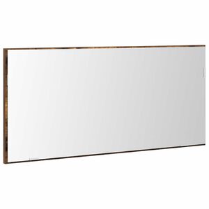 vidaXL Espejo Marr&oacute;n 80 x 37 cm Vidrio y Madera Ingenierizada