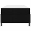 vidaXL Cama tipo Box Spring Negro 80 x 200 cm tela