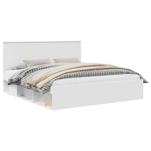 vidaXL Estructura de cama 180 x 200 cm Madera de pino macizo