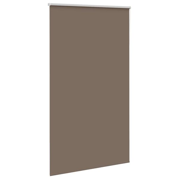 vidaXL Estor Enrollable Opaco Color Caf&eacute; 120x210cm Tela Ancho 116,6cm