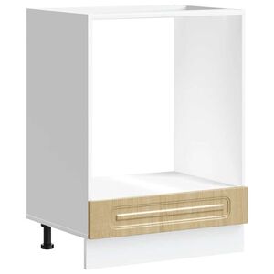 vidaXL Mueble de horno Kalmar roble sonoma madera reconstituida