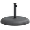 vidaXL Base de sombrilla redonda para palos de &Oslash;32/35/38 mm 25 kg