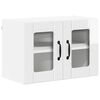 vidaXL Armario de vidrio para pared LUCCA Brillante 60 x 31 x 40 cm