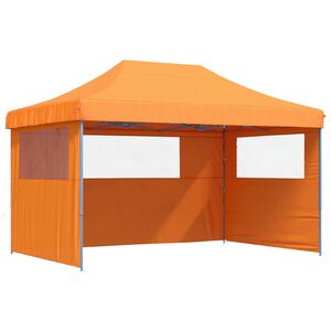 vidaXL Carpa de Fiesta 292 x 440 x 315 cm Naranja Tela Oxford