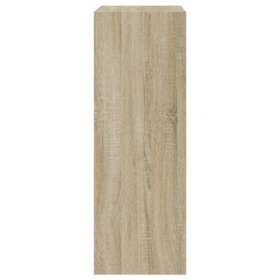 vidaXL Zapatero de madera de ingeniería roble Sonoma 60x34x96,5 cm