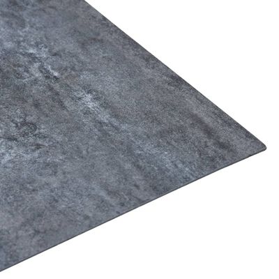 vidaXL Lamas para suelo autoadhesivas PVC mármol gris 5,11 m²