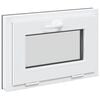 vidaXL Ventana de s&oacute;tano RISOR 60 x 40 cm PVC y vidrio Gris antracita