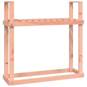 vidaXL Le&ntilde;ero de madera maciza de Douglas 110x35x108,5 cm