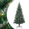 vidaXL &Aacute;rbol de Navidad Artificial Preiluminado Verde 240 cm