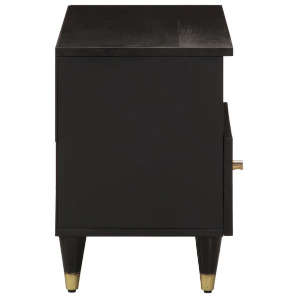 vidaXL Mueble de TV madera maciza de mango 80x33x46 cm