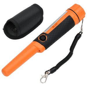 vidaXL Puntero detector de metales naranja