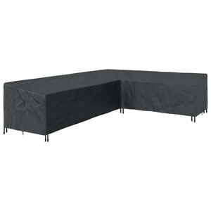 vidaXL Funda para muebles 355 x 275 x 80 cm Tela Oxford 210D Forma L