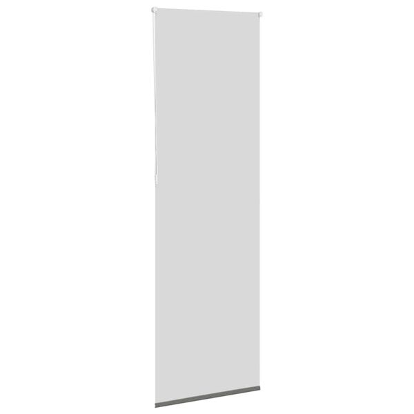 vidaXL Estor Enrollable Opaco gris 70x230 cm Tela Ancho 65,7 cm