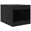 vidaXL Cub&iacute;culo para caja de arena de gato Roble Negro 47 x 59 x 42 cm