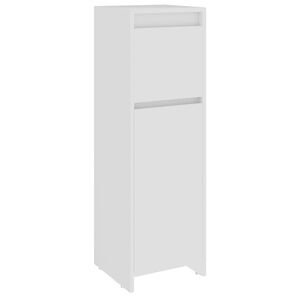 vidaXL Armario de ba&ntilde;o madera contrachapada blanco 30x30x95 cm