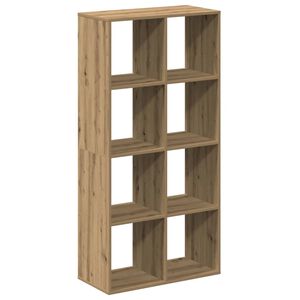 vidaXL Librer&iacute;a divisora madera roble artisan 69,5x29x137,5 cm
