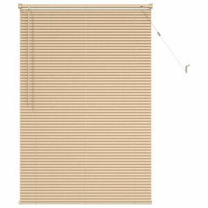 vidaXL Persiana Veneciana Marr&oacute;n Claro con Patr&oacute;n 150 x 70 cm PVC