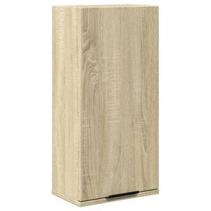 vidaXL Armario de ba&ntilde;o de pared color roble Sonoma 32x20x67 cm