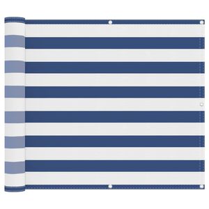 vidaXL Pantalla de Balc&oacute;n 100 x 200 cm Tela Oxford Rectangular Azul y