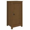 vidaXL Aparadores 2 uds madera maciza de pino marr&oacute;n miel 39x35x80 cm