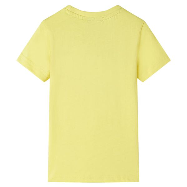 Camiseta infantil amarillo 116