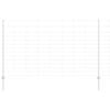 vidaXL Valla salvaje exterior con postes 50 x 1,4 m Acero Galvanizado