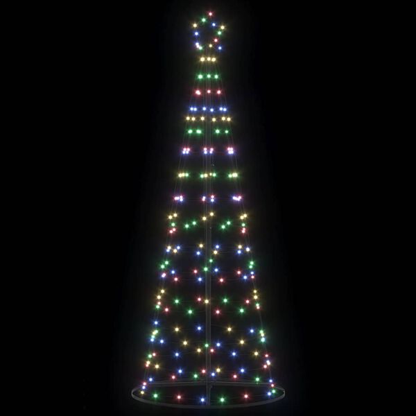 vidaXL &Aacute;rbol de Navidad LED con 390 LED Multicolor 250 cm Hierro