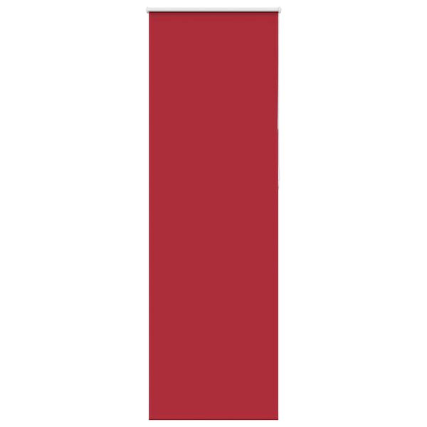 vidaXL Estor Enrollable Opaco Rojo 70x210 cm Tela Ancho 65,7 cm