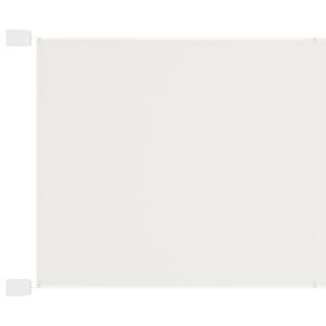 vidaXL Toldo vertical blanco 140x420 cm tela oxford
