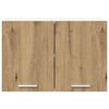 vidaXL Mueble colgante 2 pcs Roble Artesano y 60 x 31 x 40 cm
