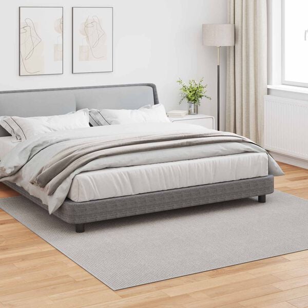 vidaXL Alfombras de &aacute;rea Cuadrado Crema 240 x 240 cm