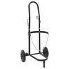 vidaXL Carro de Mano Negro y rojo 49 x 49 x 101 cm Acero