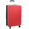 vidaXL Maleta con cerradura Rojo 50 x 30 x 76 cm Pl&aacute;stico ABS